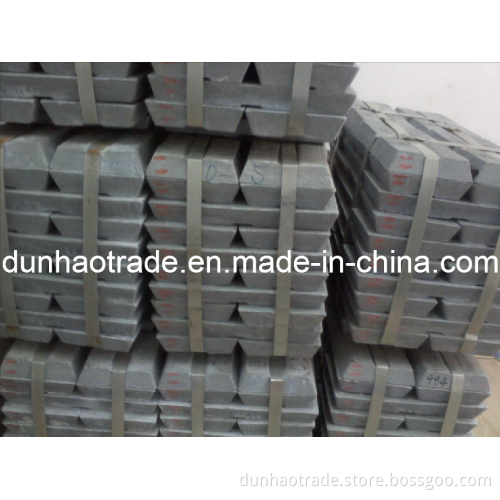 High Grade Bulk Refined Pure Primary Lead Ingot 99.99% for Sale